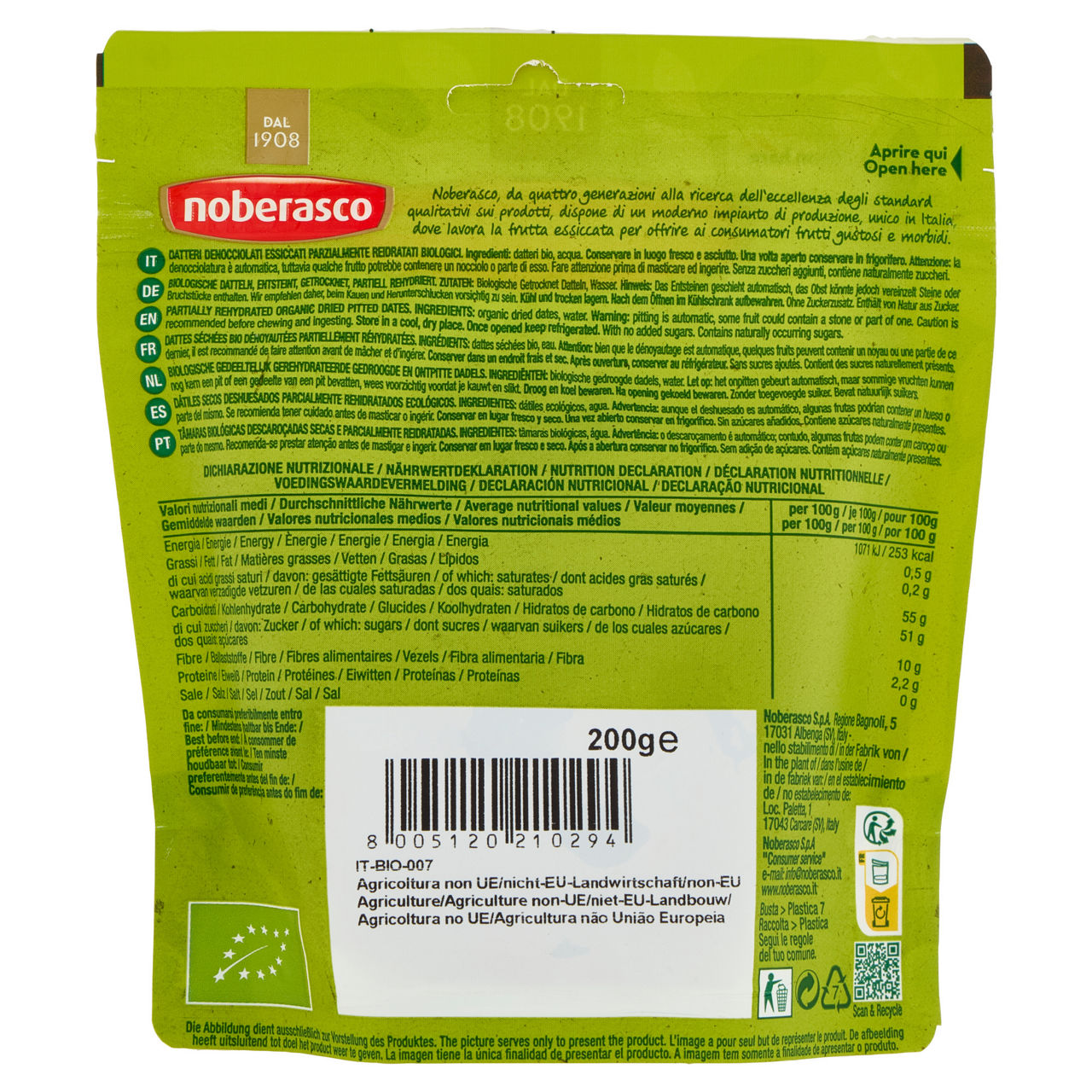 Datteri bio essiccati 200 gr - Immagine 21