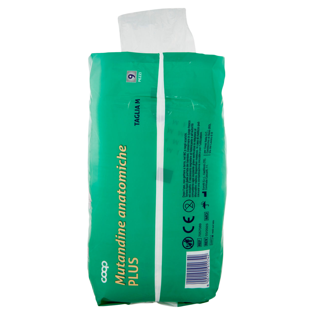 Assorbenti per incontinenza mutandina anatomica plus coop media busta pz 9 - Immagine 61