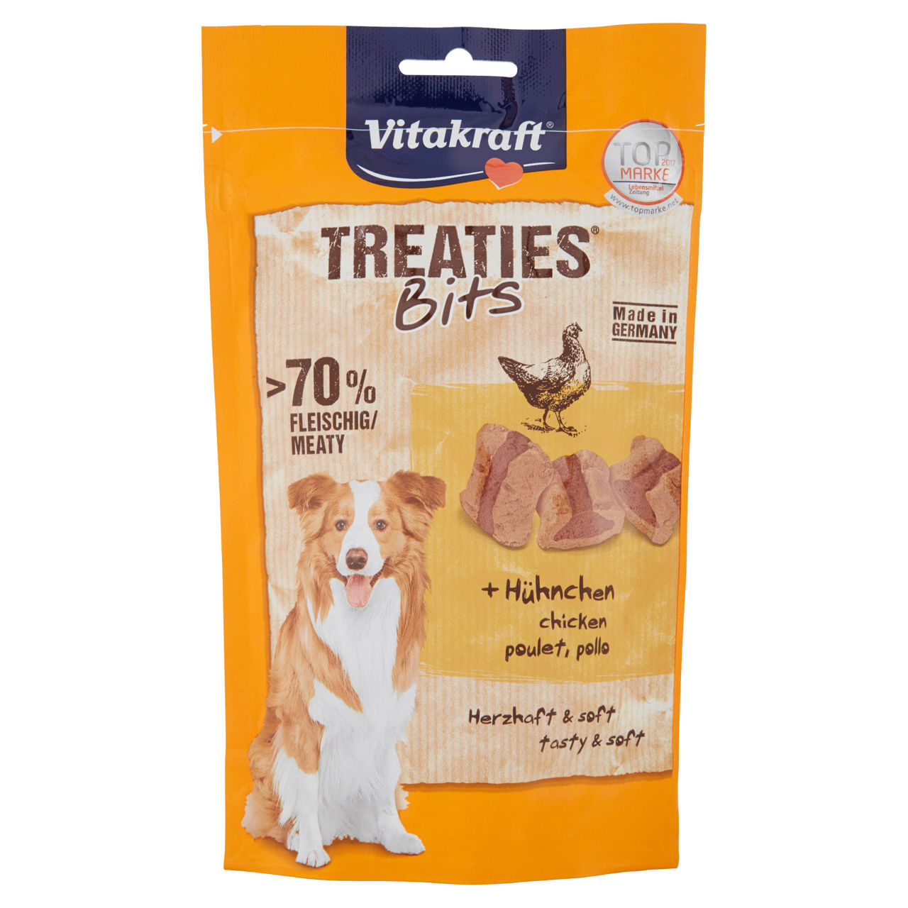 Snack per cani con pollo 120 gr