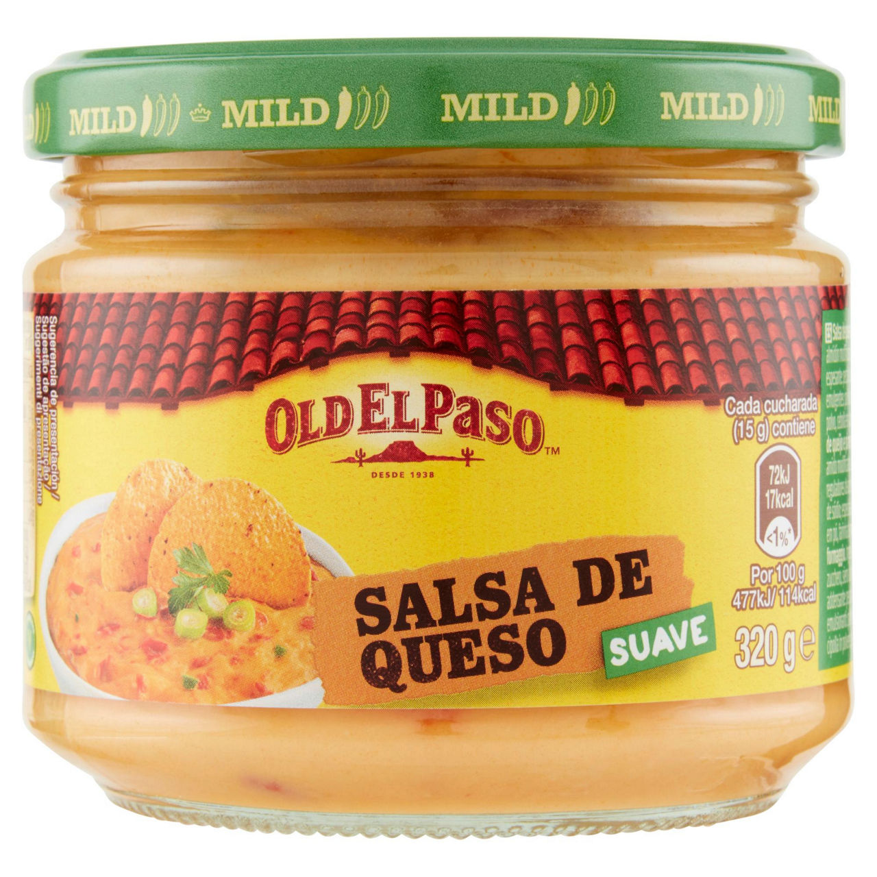 Salsa de queso al peperone rosso e formaggio 320 gr - Immagine 01
