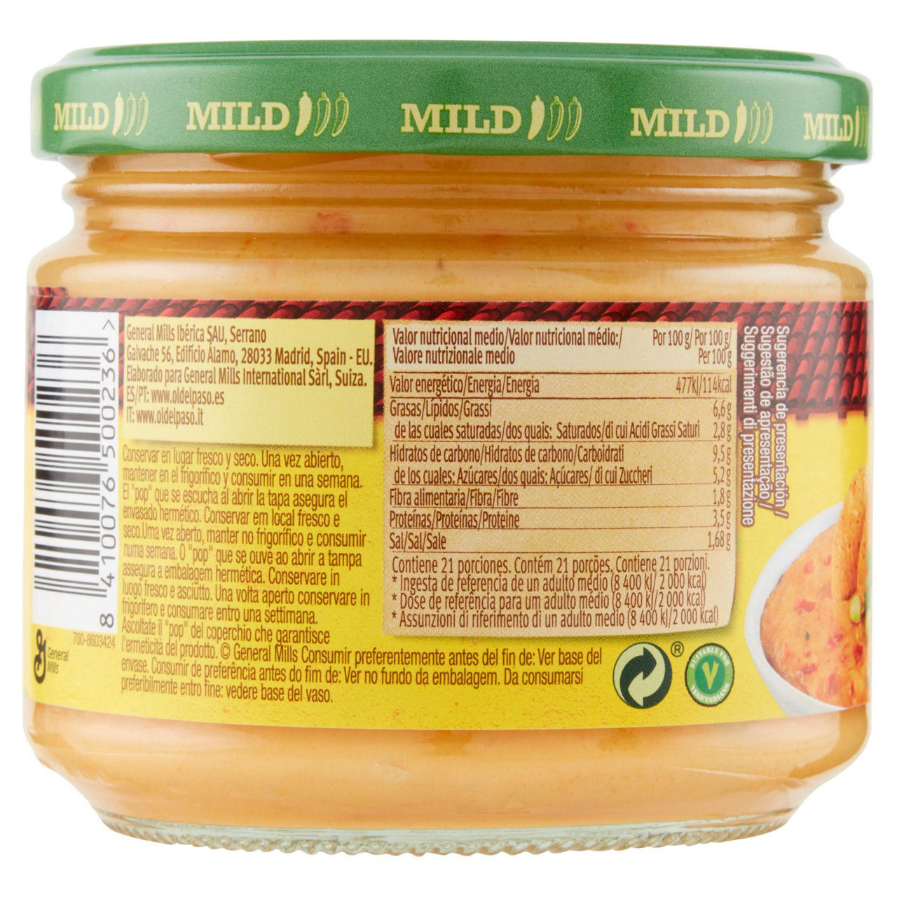 Salsa de queso al peperone rosso e formaggio 320 gr - Immagine 31