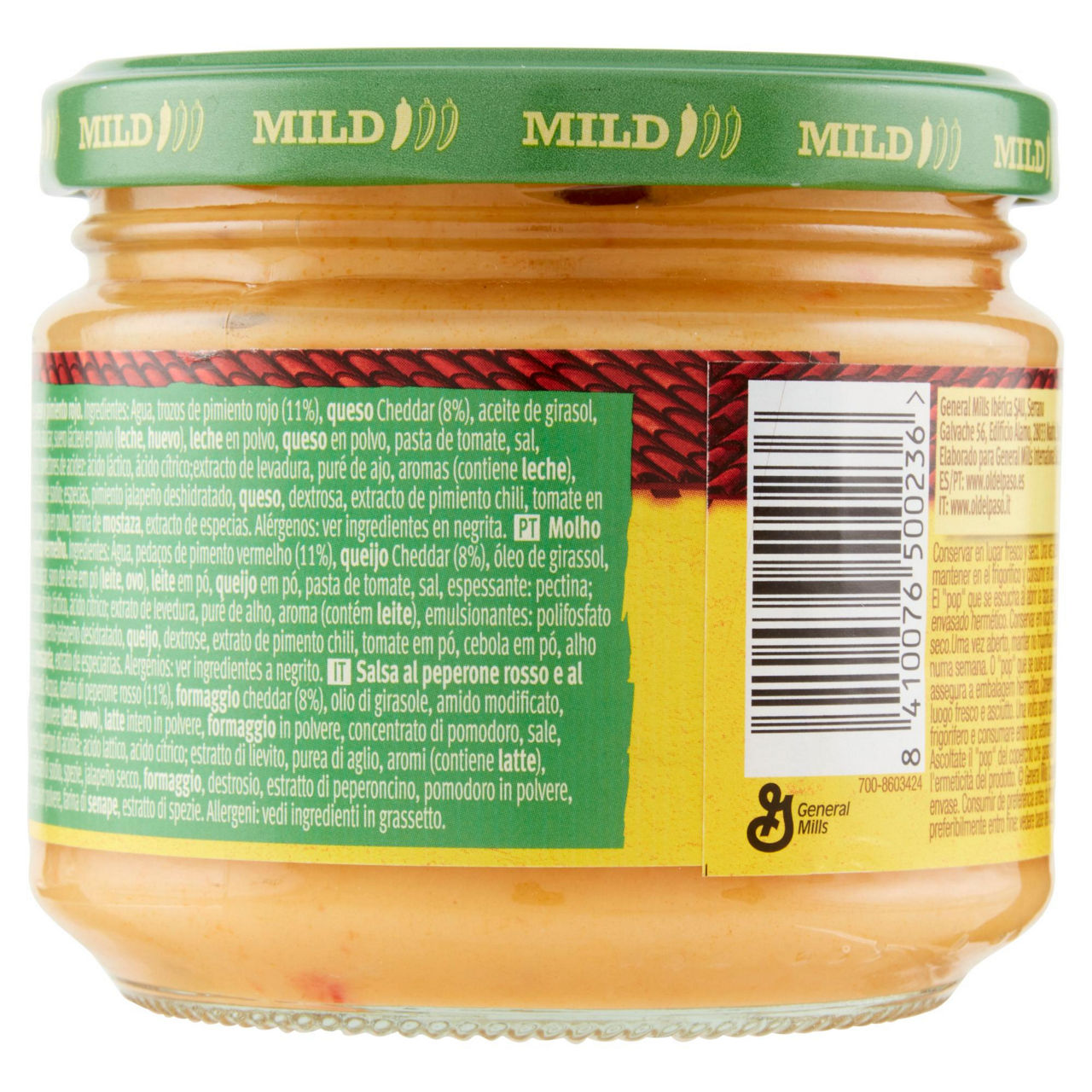 Salsa de queso al peperone rosso e formaggio 320 gr - Immagine 11