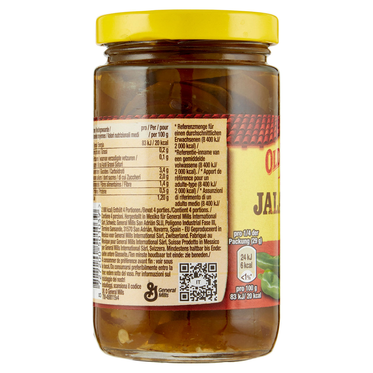 Peperoncini jalapeños piccanti 215 gr - Immagine 11