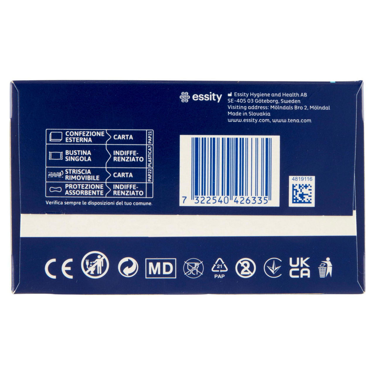 Assorbenti per incontinenza uomo level 1 12 pz - Immagine 31