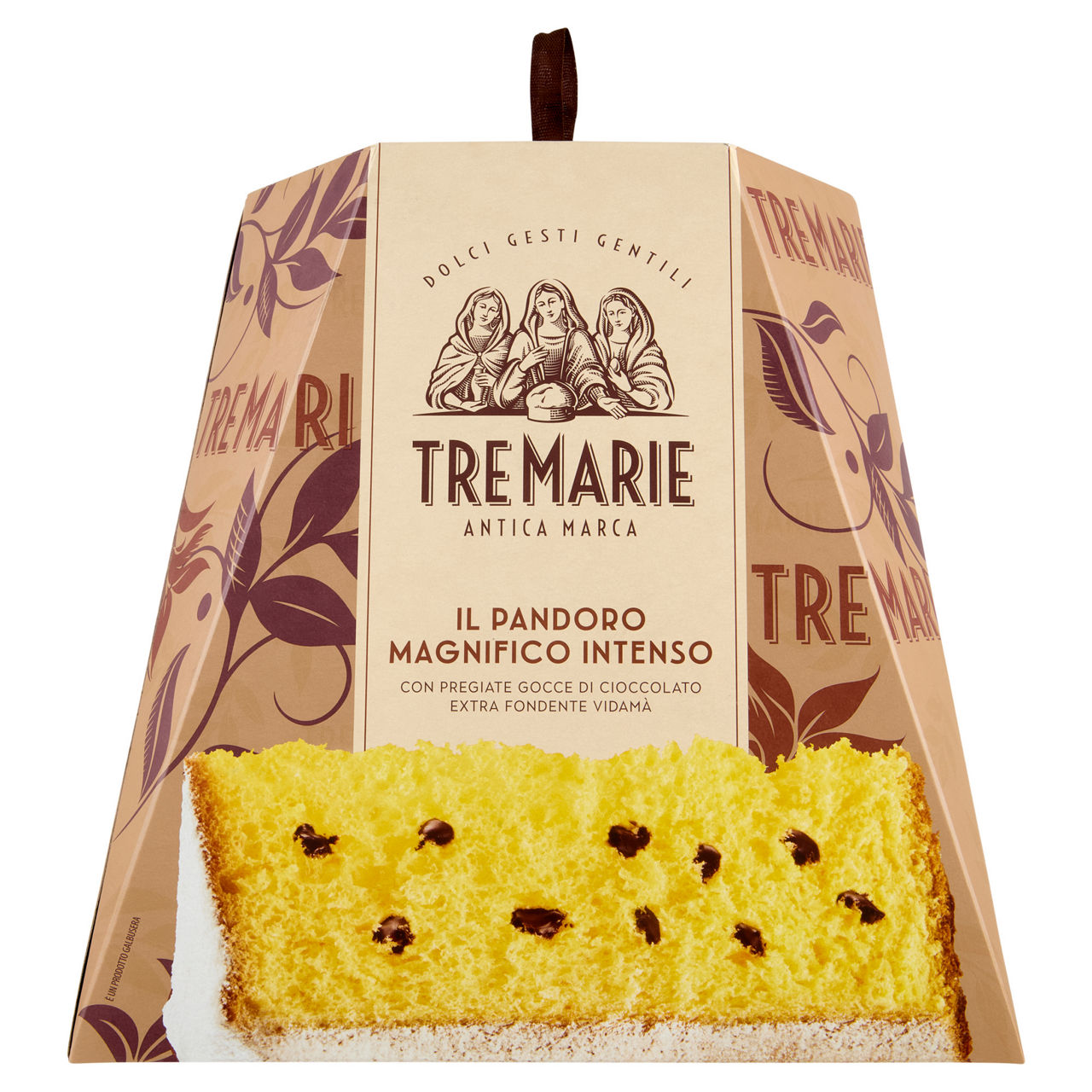 Pandoro Magnifico Intenso al cioccolato extra fondente 1 kg