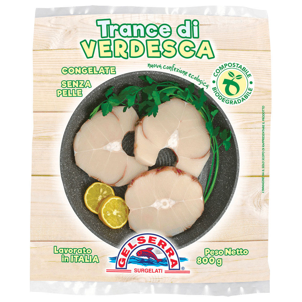 Tranci di verdesca congelati 800 gr
