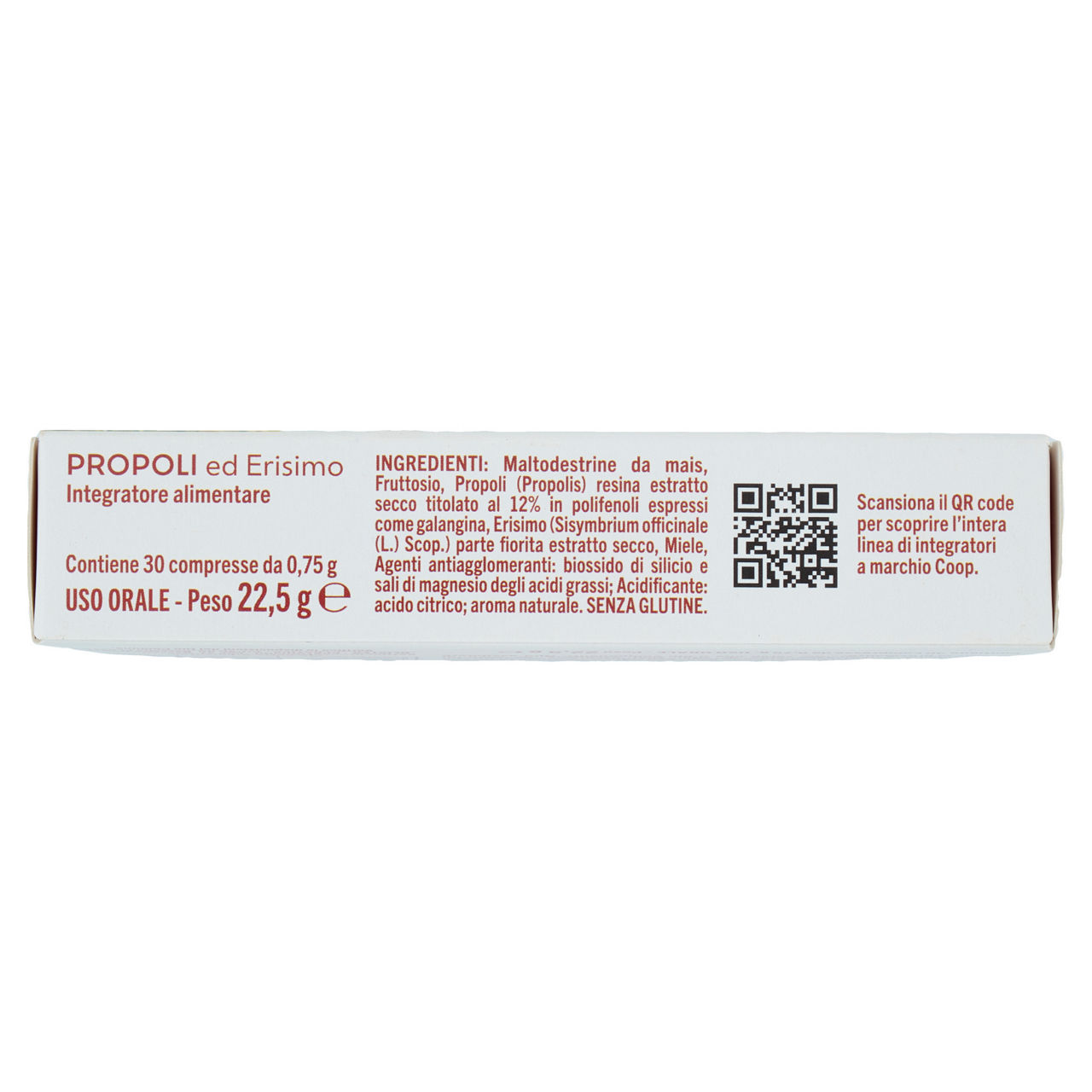 Integratore alimentare propoli ed Erisimo 30 compresse - Immagine 11