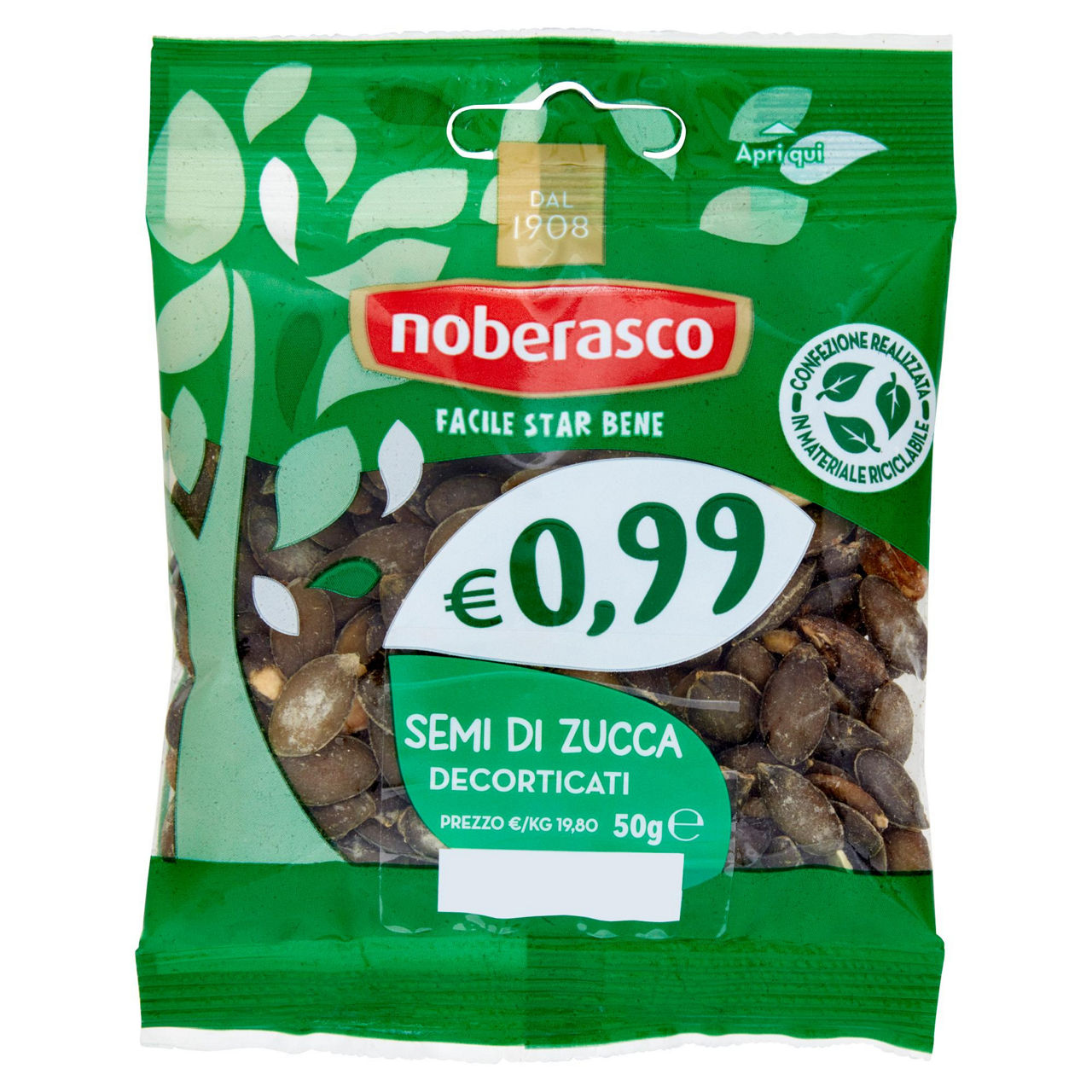 Semi di zucca decorticati 50 gr