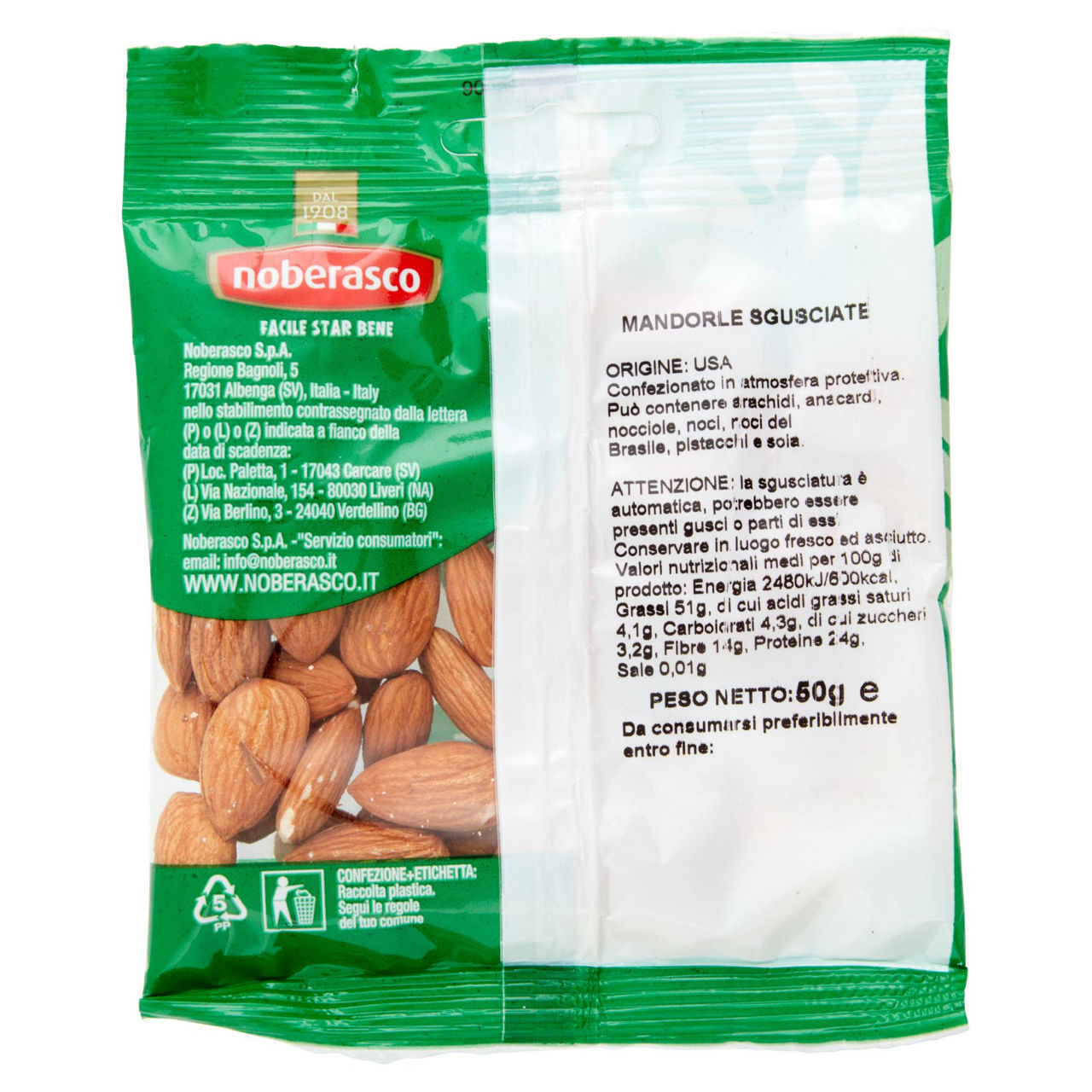 Mandorle sgusciate 50 gr - Immagine 41
