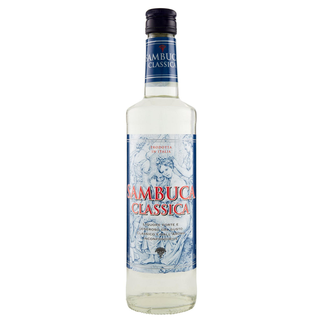 Sambuca classica 38 gradi dilmoor bottiglia ml 700