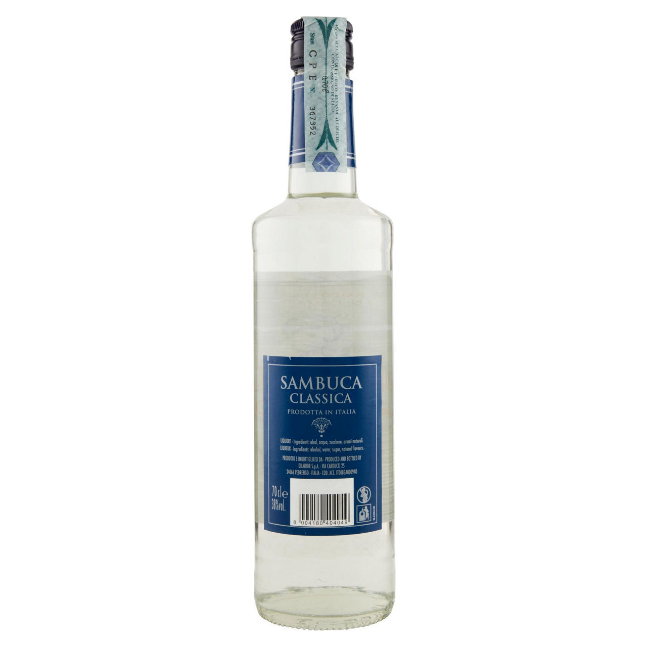 Sambuca classica 38 gradi dilmoor bottiglia ml 700 - Immagine 11