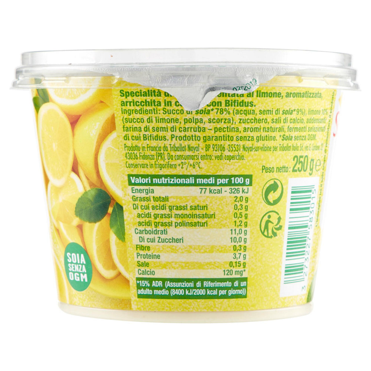 Yogurt di soia al limone 250 gr - Immagine 11