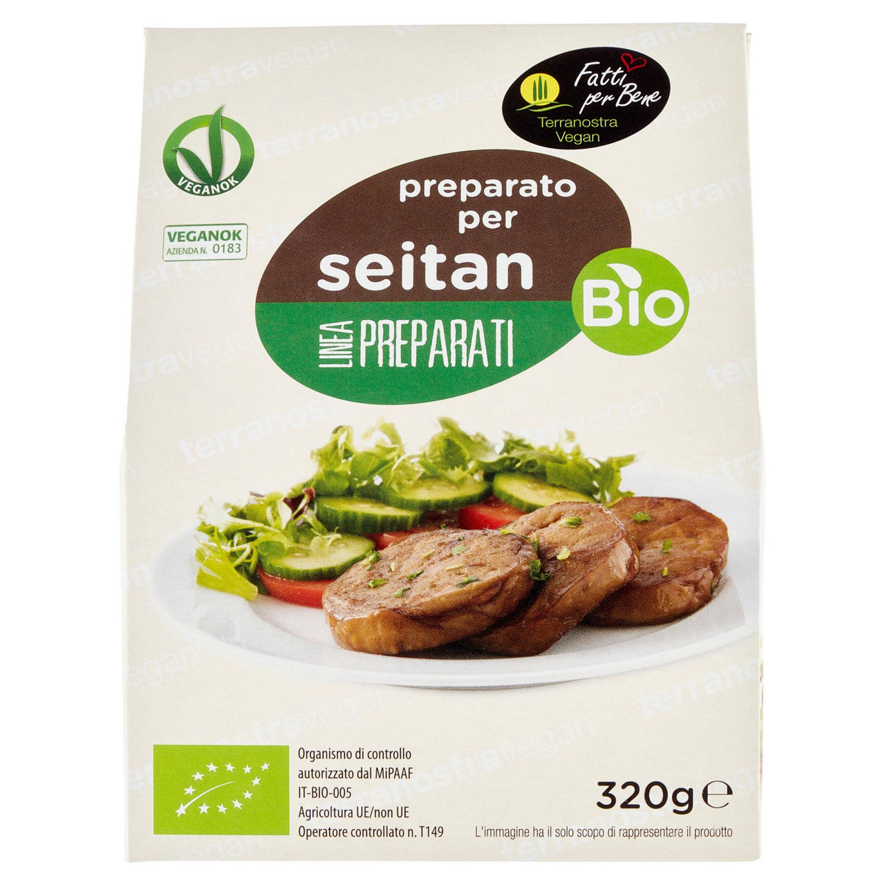 Preparato per seitan 320 gr - Immagine 01