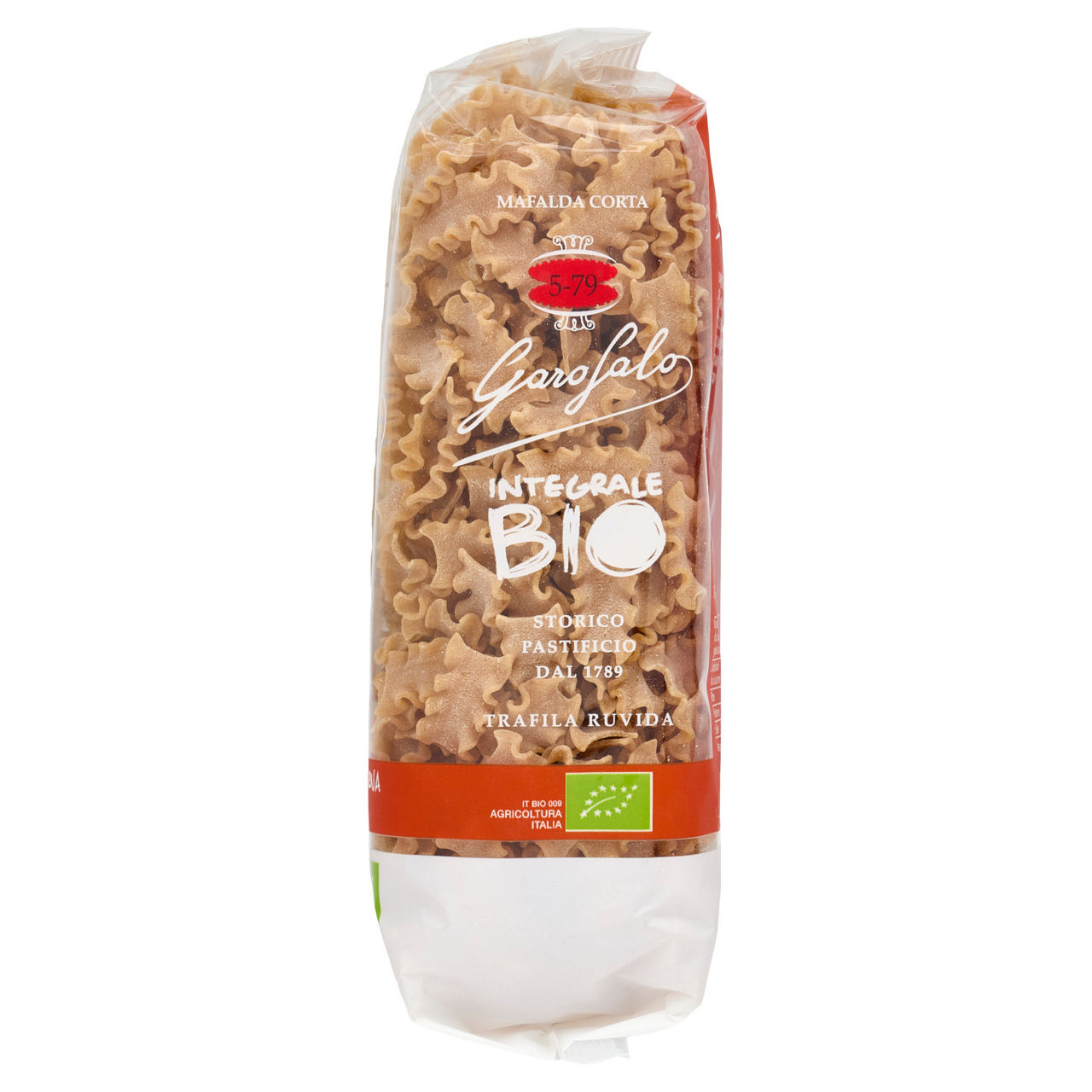 Mafalda corta n. 5-79 pasta di semola integrale di grano duro bio 500 gr - Immagine 11
