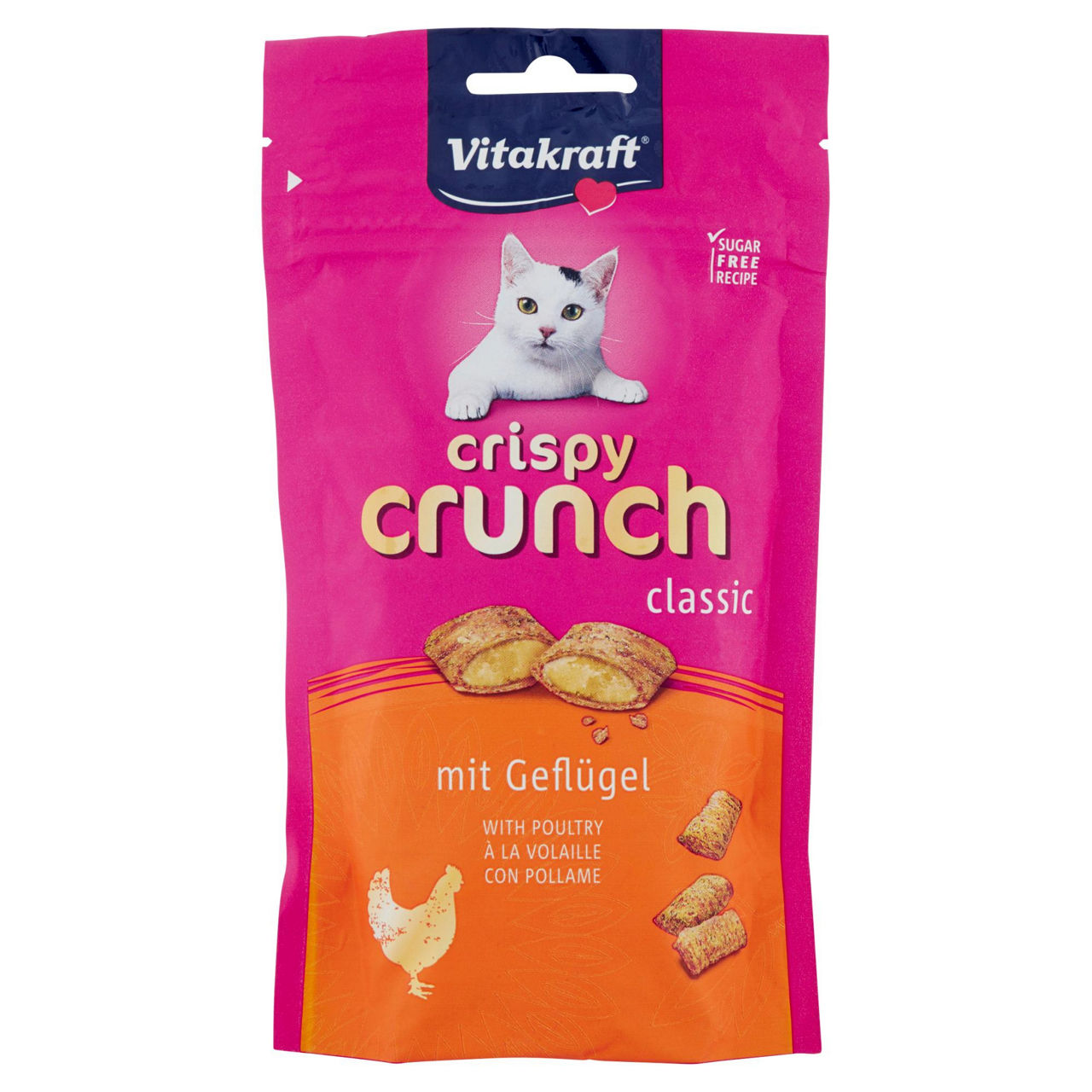 Crispy crunch con ripieno di pollame 60 gr