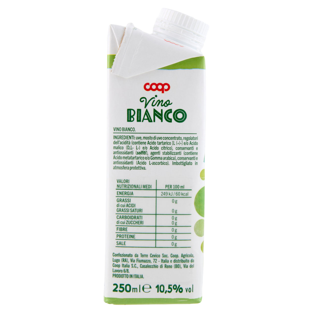 Vino bianco in brick 3 pz x 250 ml - Immagine 61