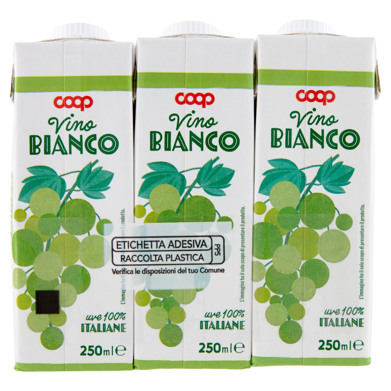 Vino bianco in brick 3 pz x 250 ml - Immagine 21