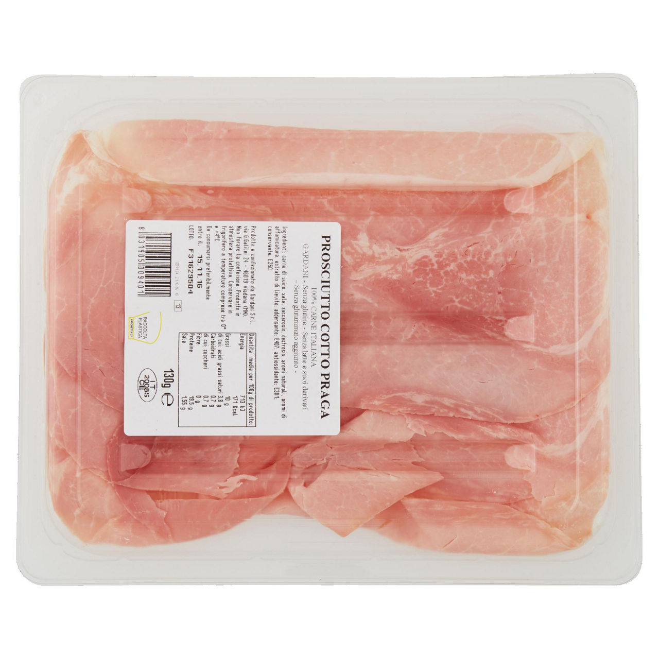 Prosciutto cotto Praga 130 gr - Immagine 41