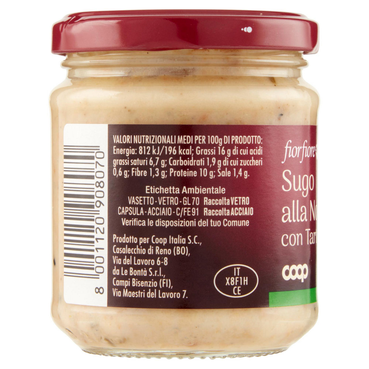 Sugo alla norcina fior fiore coop con tartufo  v.v. g180 - Immagine 11
