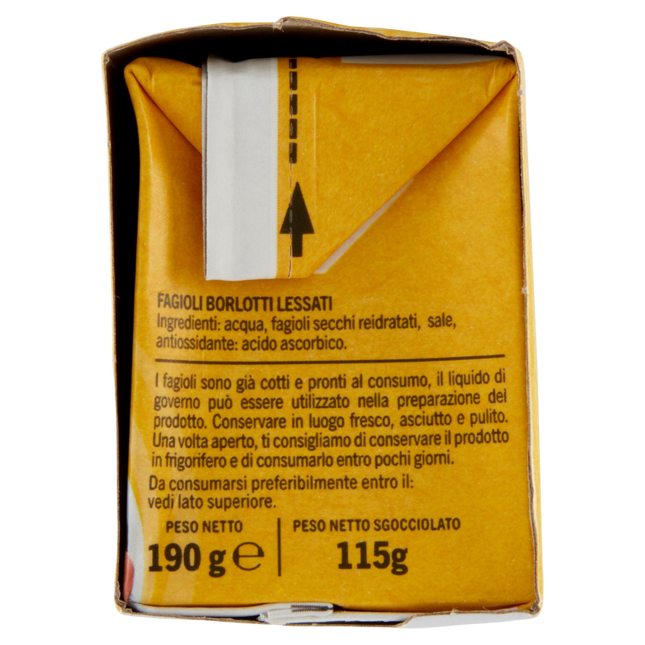 Fagioli borlotti lessati coop combisafe g.115x3 - Immagine 21