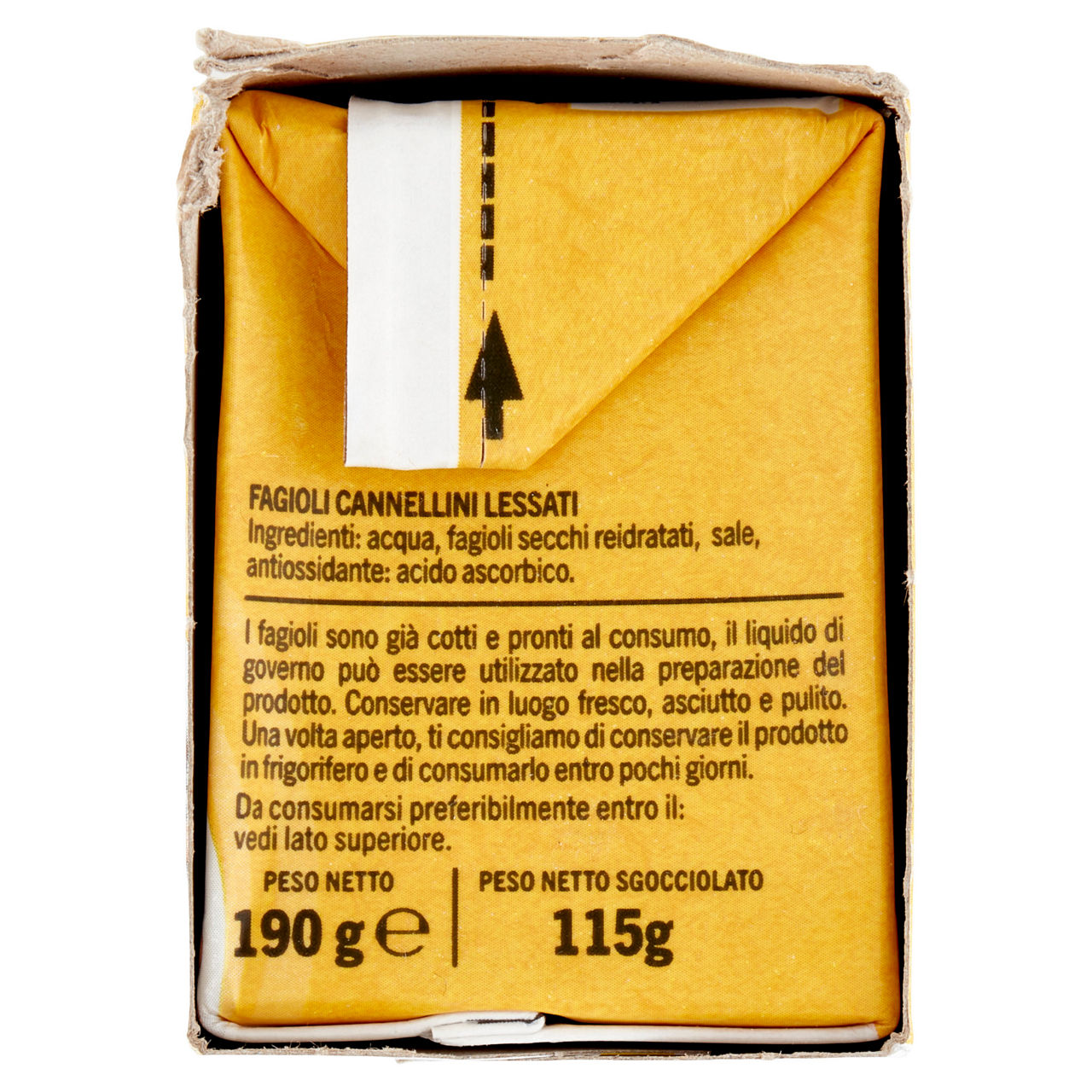 Fagioli cannellini lessati coop combisafe g 115x3 - Immagine 41