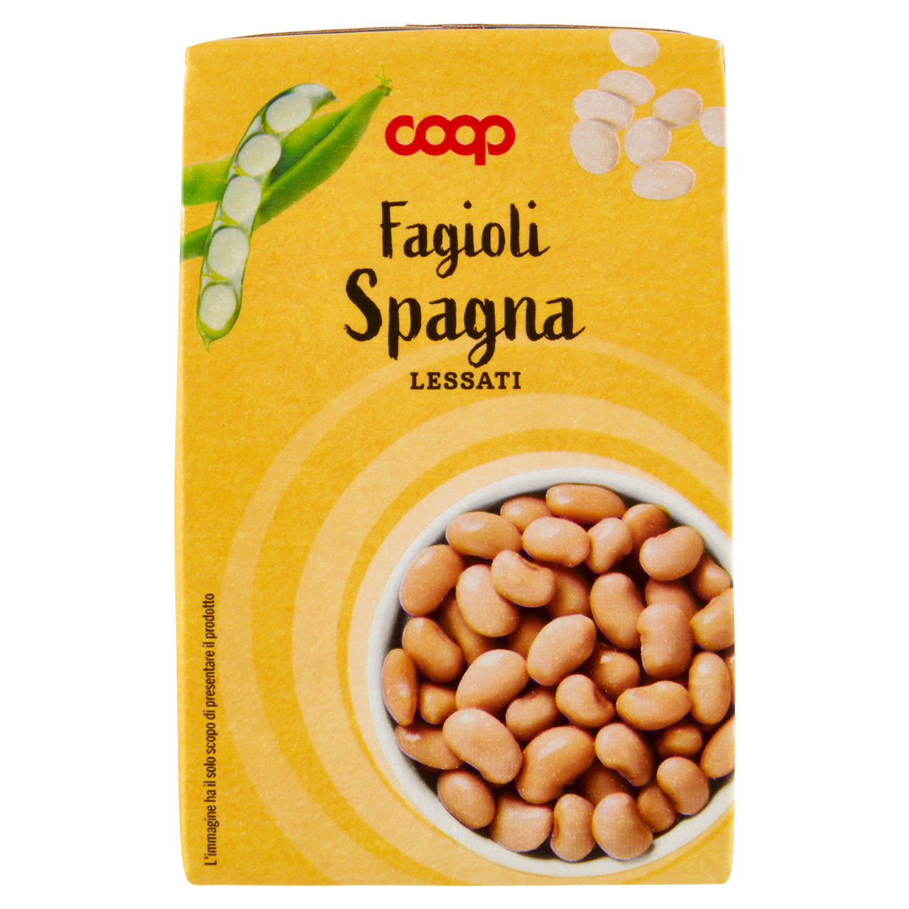 Fagioli bianchi di spagna lessati coop combisafe g.230 - Immagine 01