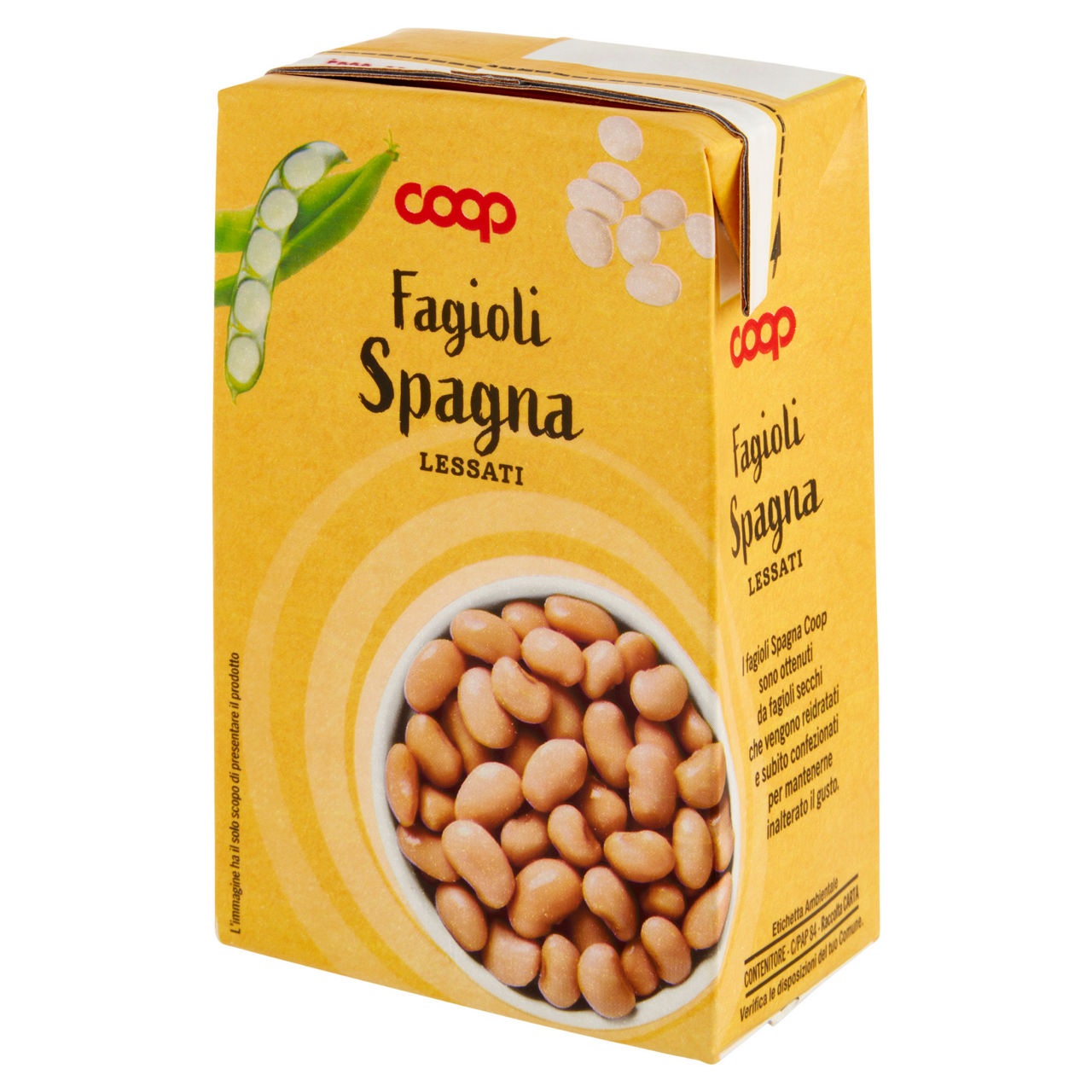 Fagioli bianchi di spagna lessati coop combisafe g.230 - Immagine 51