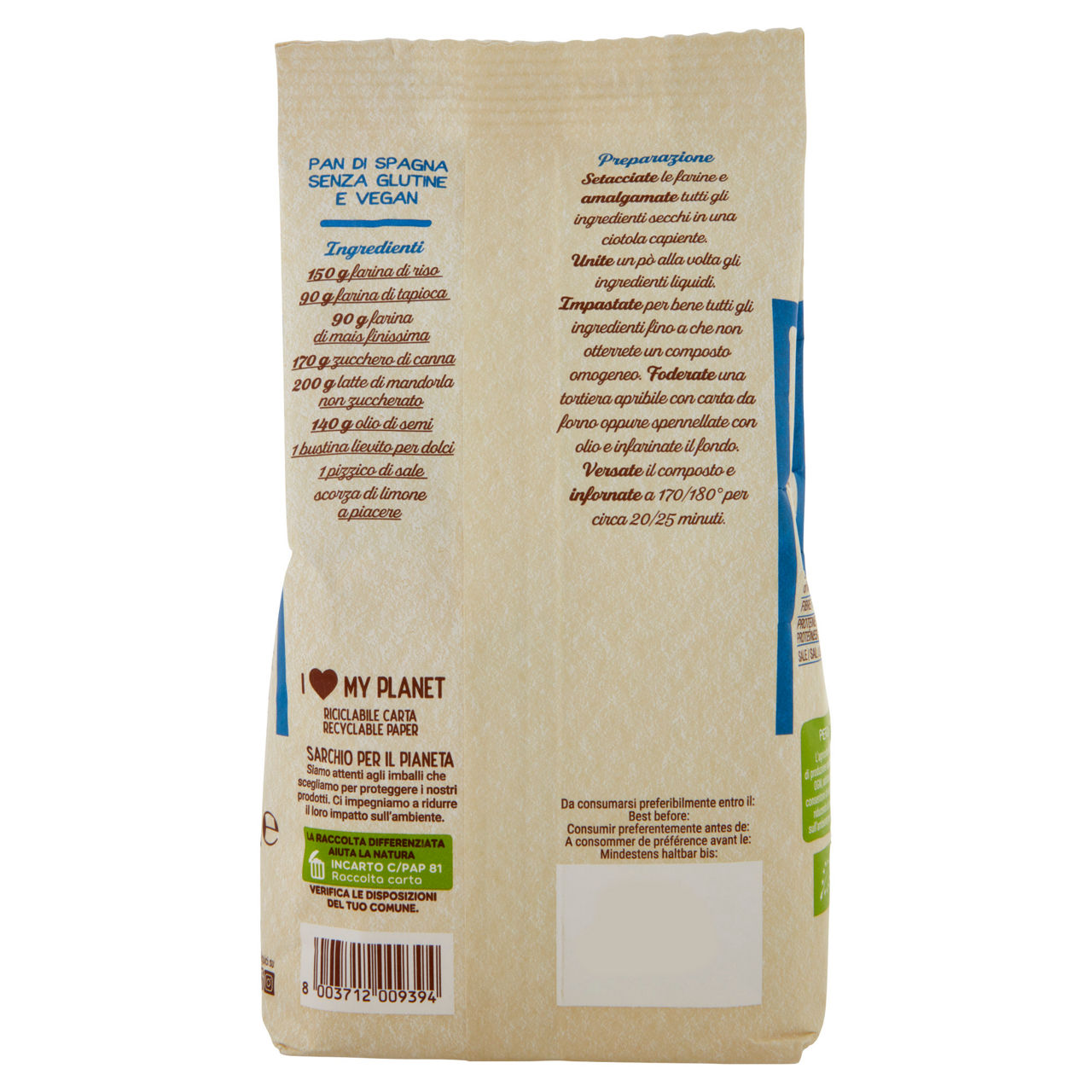 Farina di riso impalpabile senza glutine bio 500 gr - Immagine 41