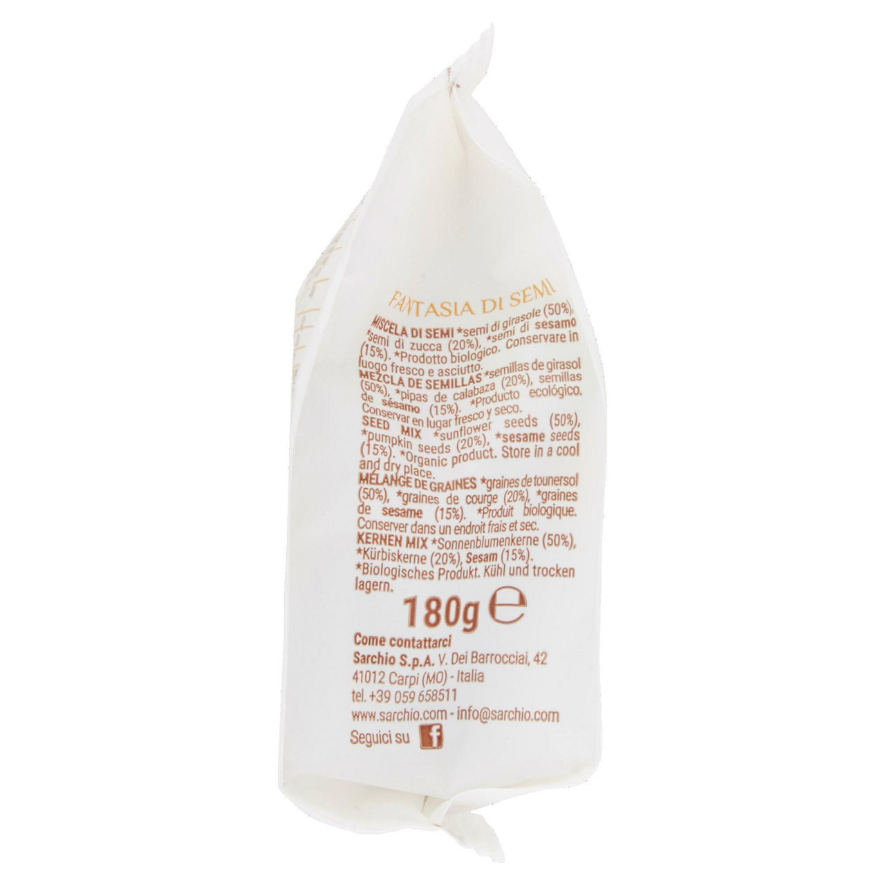 Fantasia di semi senza glutine 180 gr - Immagine 11