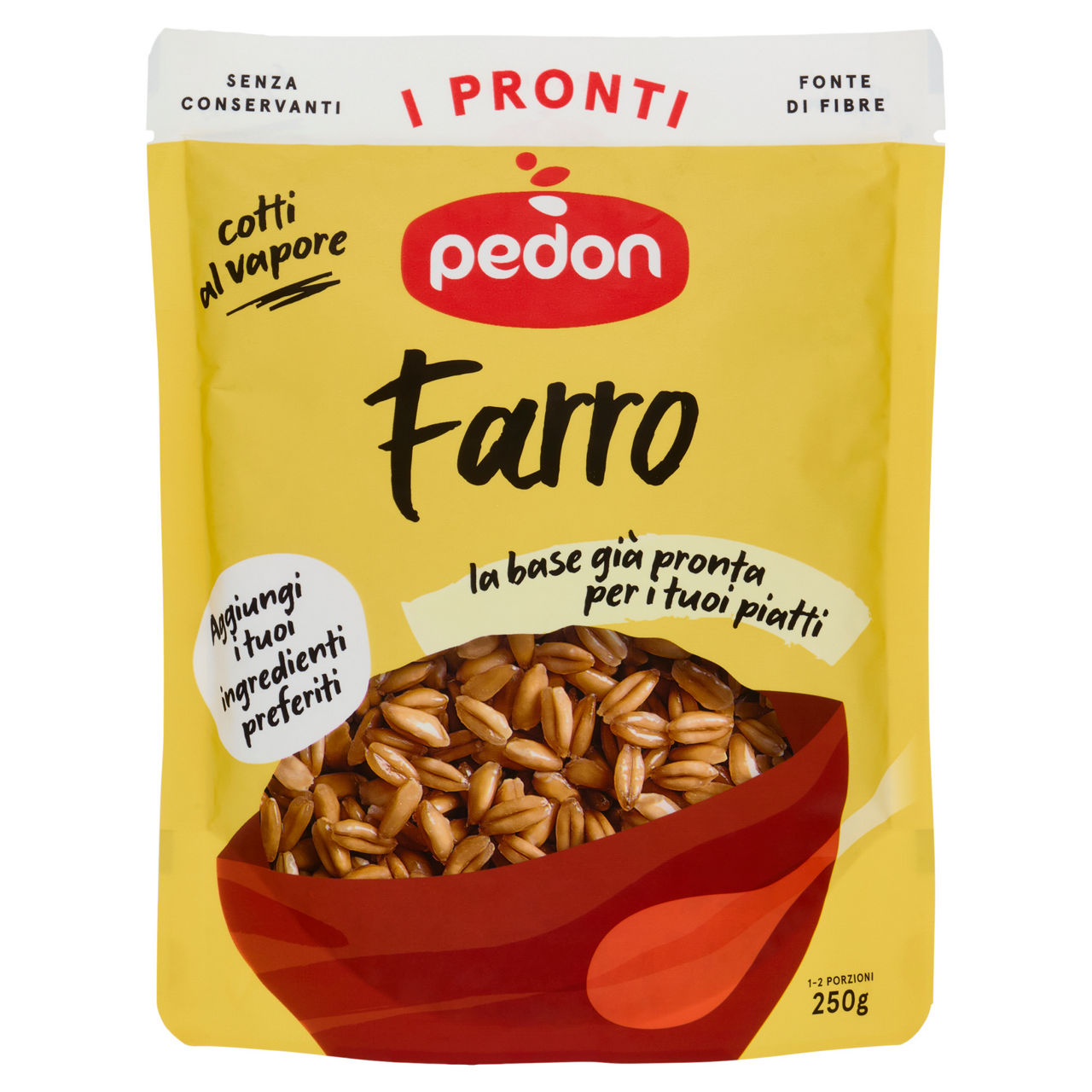 Farro cotto a vapore 250 gr - Immagine 01