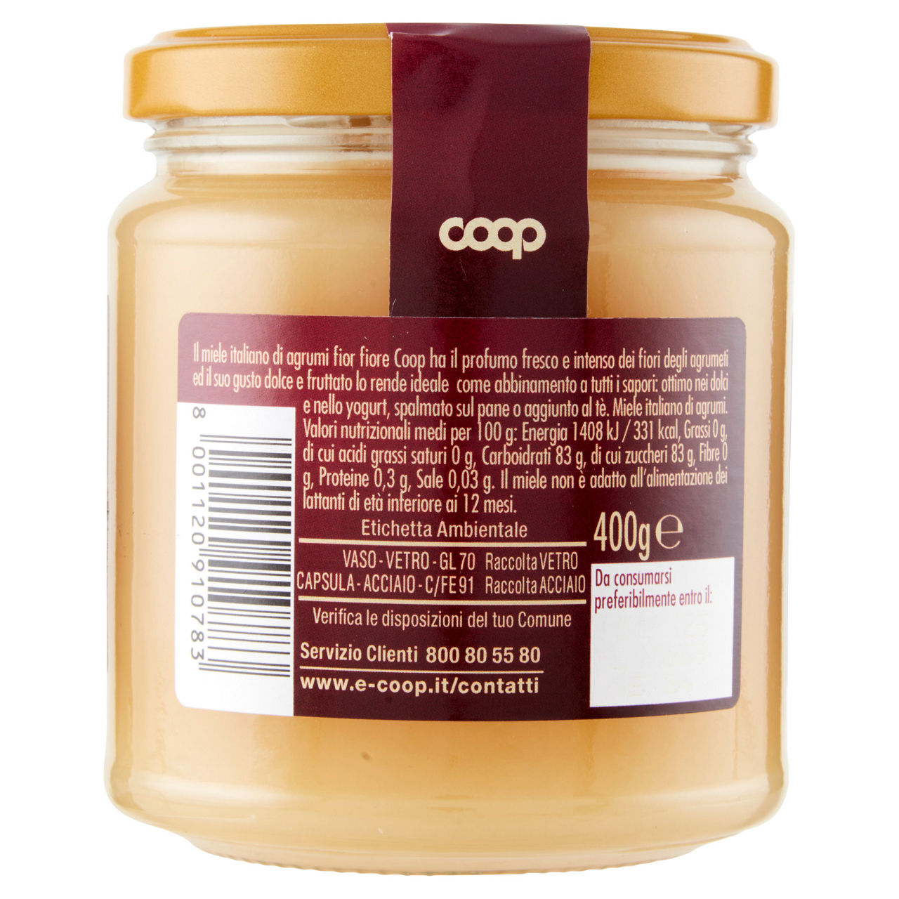 Miele di agrumi di Sicilia Puglia e Basilicata 400 gr - Immagine 31