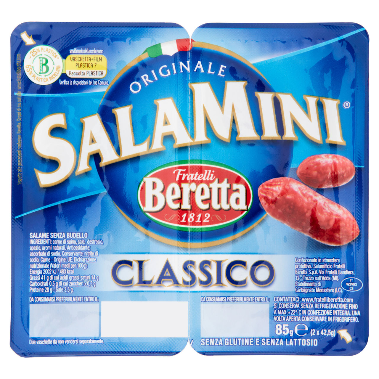 Salamini classici 85 gr