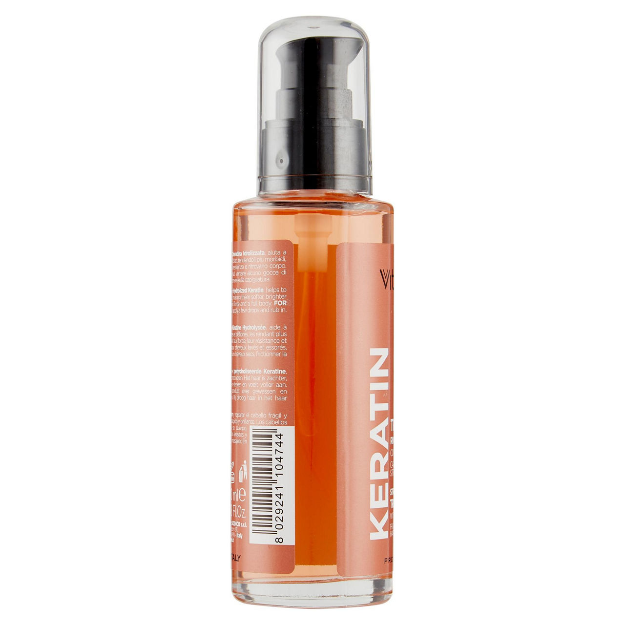 Trattamento rinforzante per capelli Keratin con cheratina 100 ml - Immagine 11