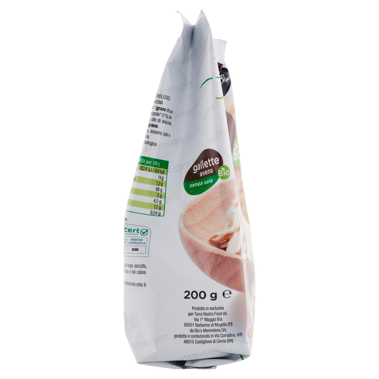 Gallette di avena senza sale 200 gr - Immagine 41