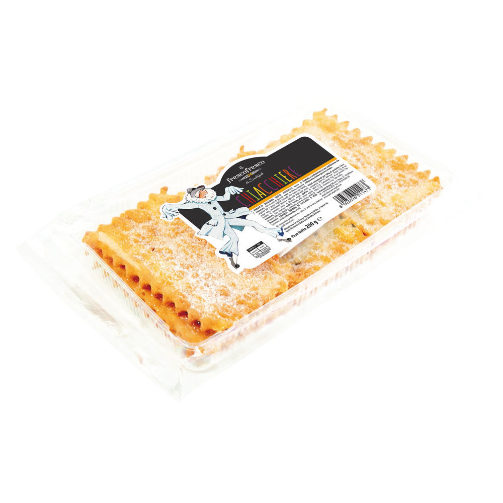 Chiacchere bianche al forno 200 gr - Immagine 01