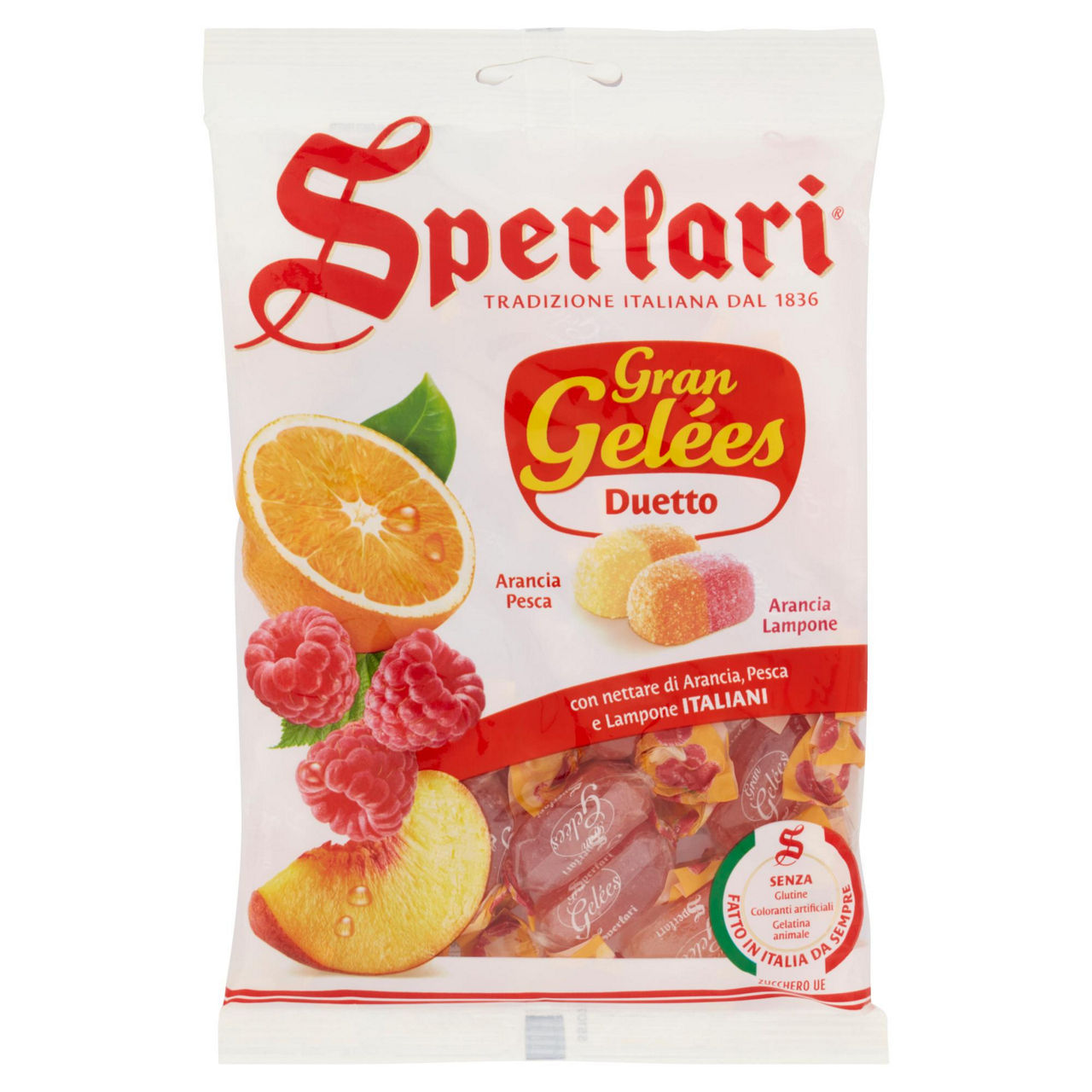 Caramelle morbide gelée alla frutta 175 gr - Immagine 01