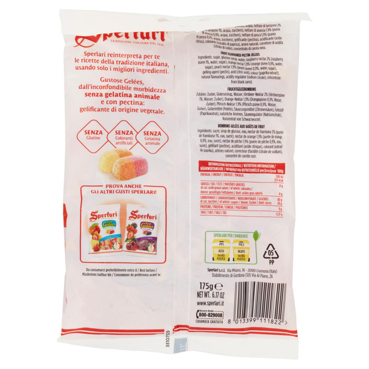 Caramelle morbide gelée alla frutta 175 gr - Immagine 21
