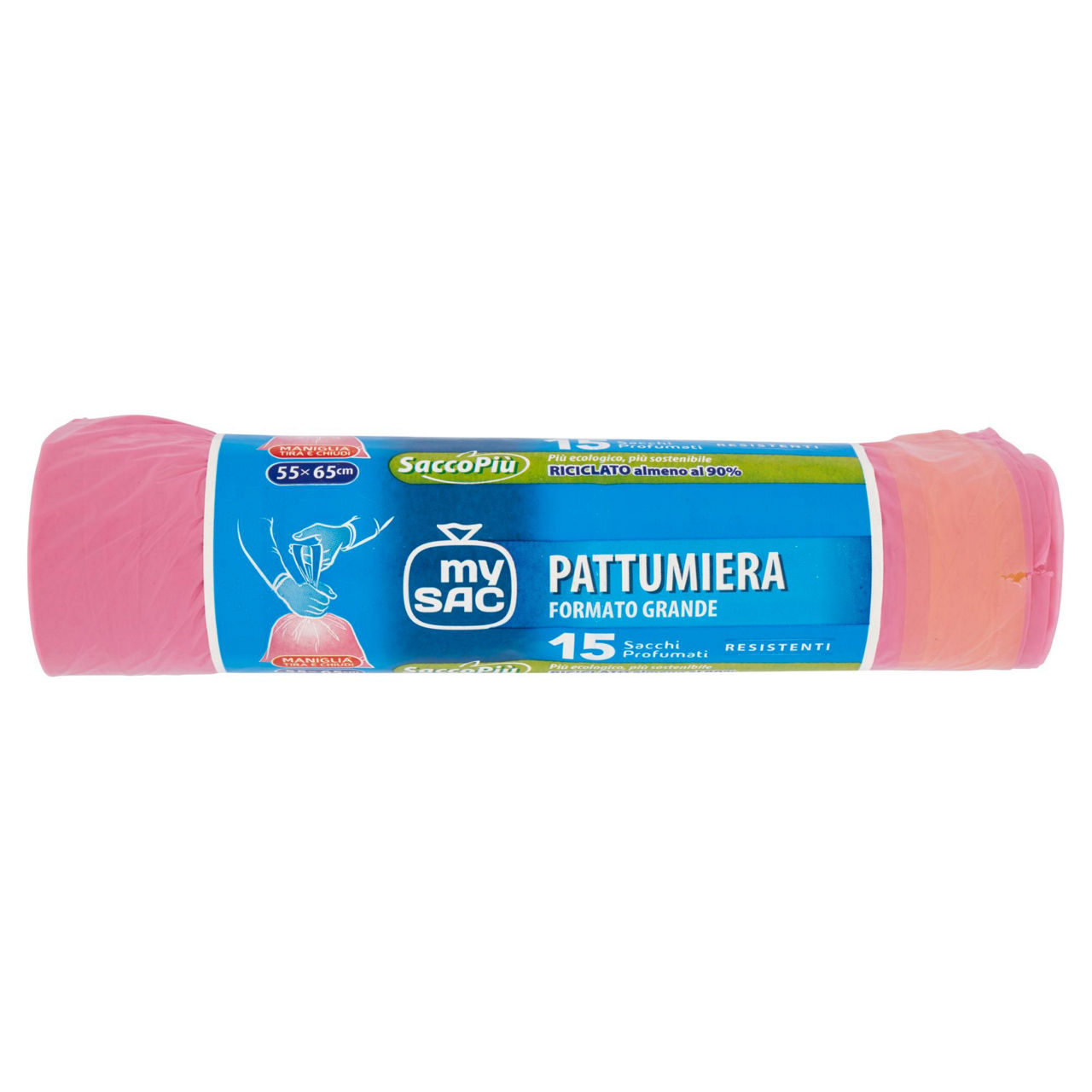 Sacchi nettezza rosa grandi 40 lt 20 pz - Immagine 41