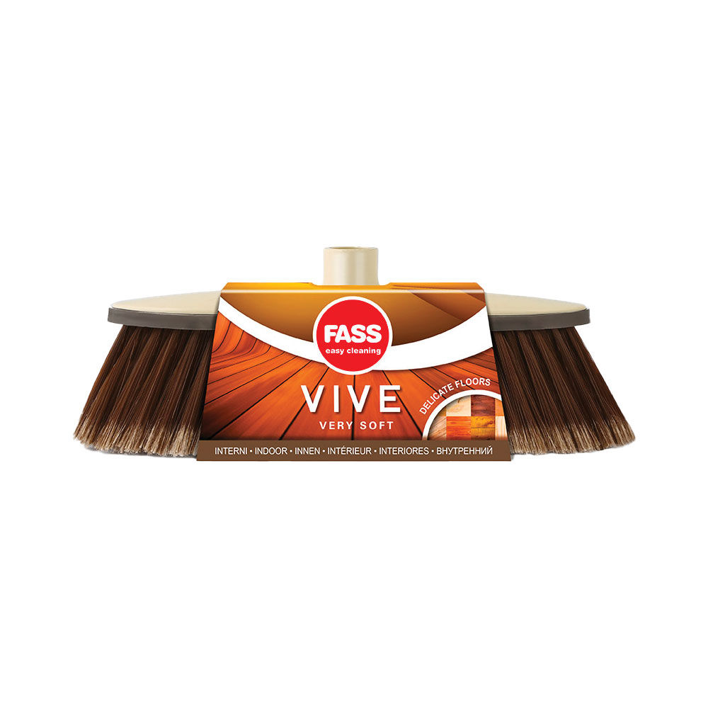 Scopa per parquet senza manico 1 pz