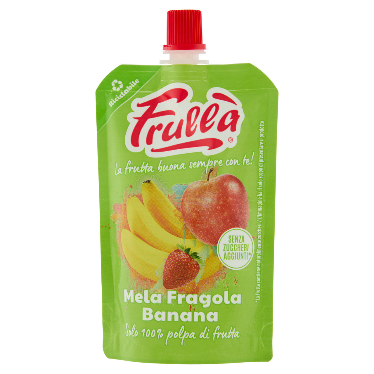 Polpa di frutta mela fragola e banana 100 gr - Immagine 11