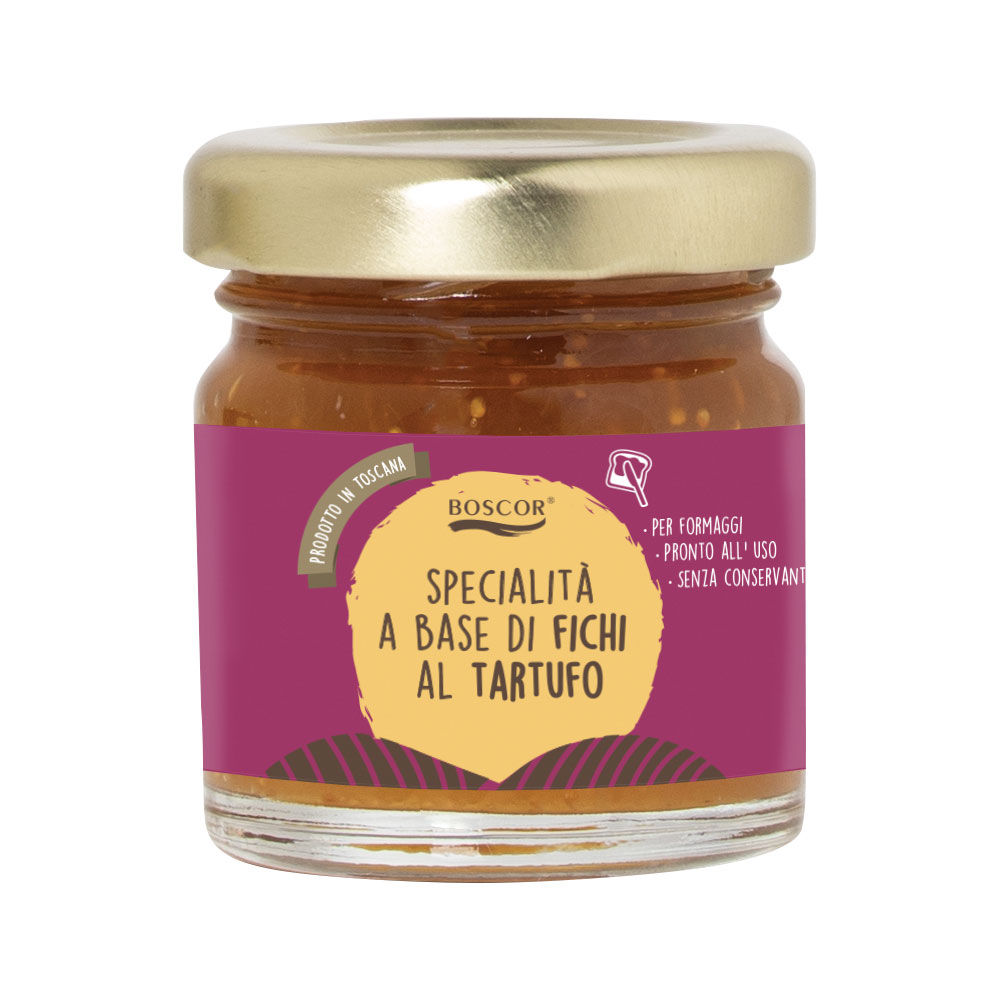 Confettura extra di fichi al tartufo 40 gr - Immagine 01