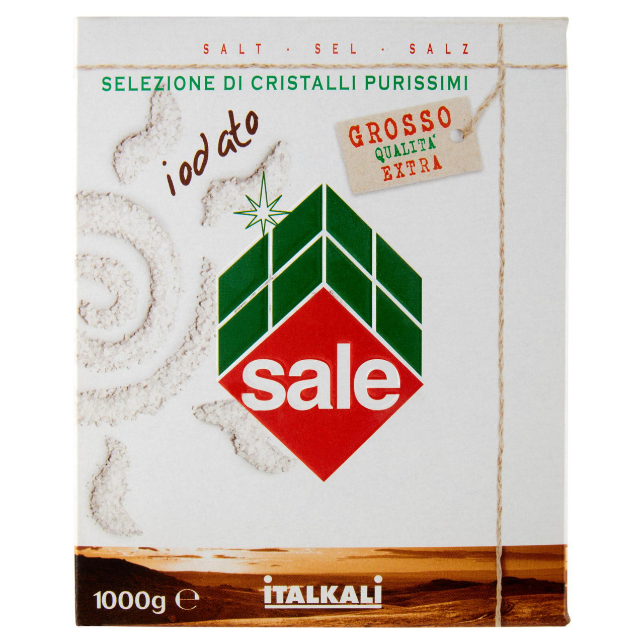 Iodio piu' sale extragrosso italkali cartone kg 1