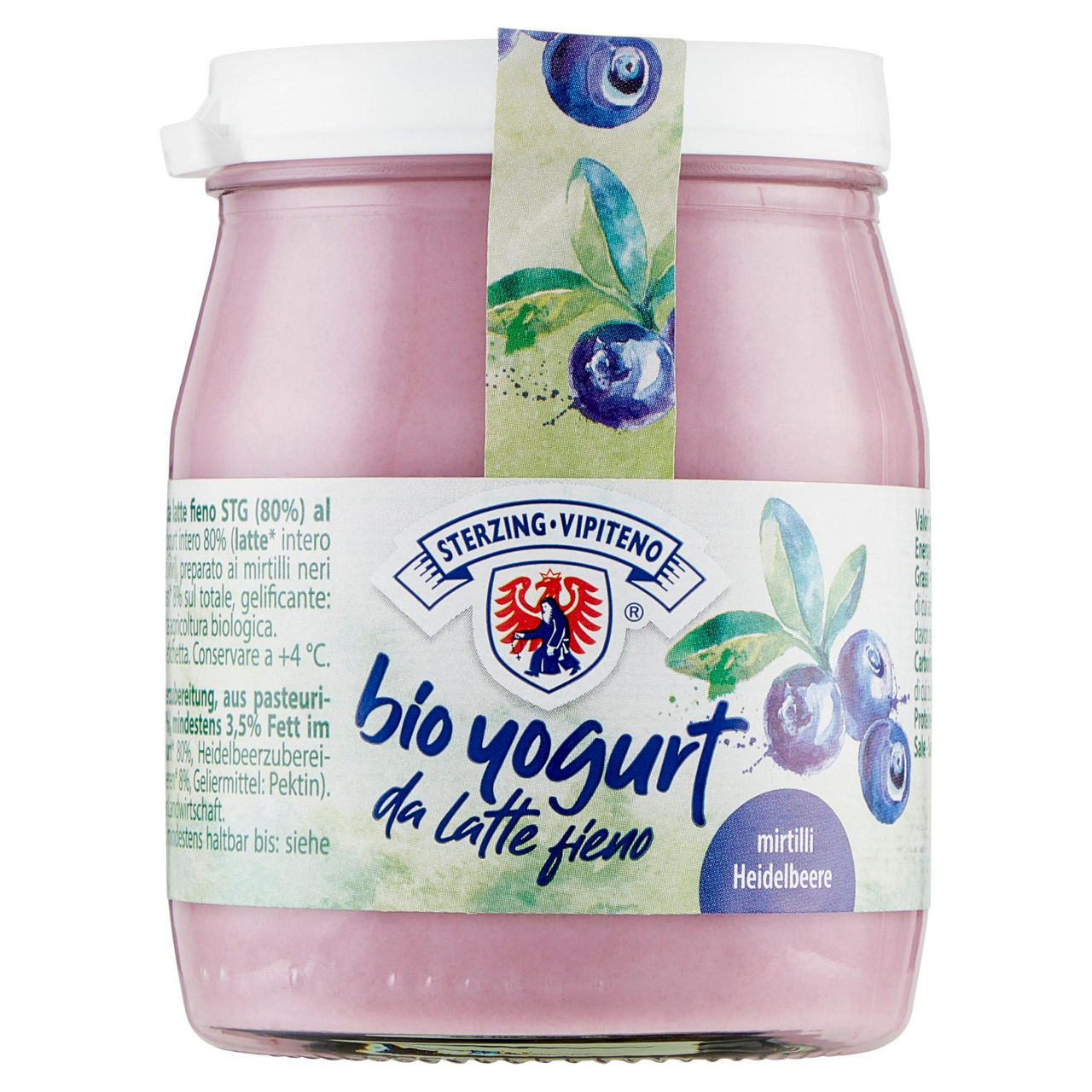 Yogurt da Latte Fieno bio al mirtillo 150 gr - Immagine 01