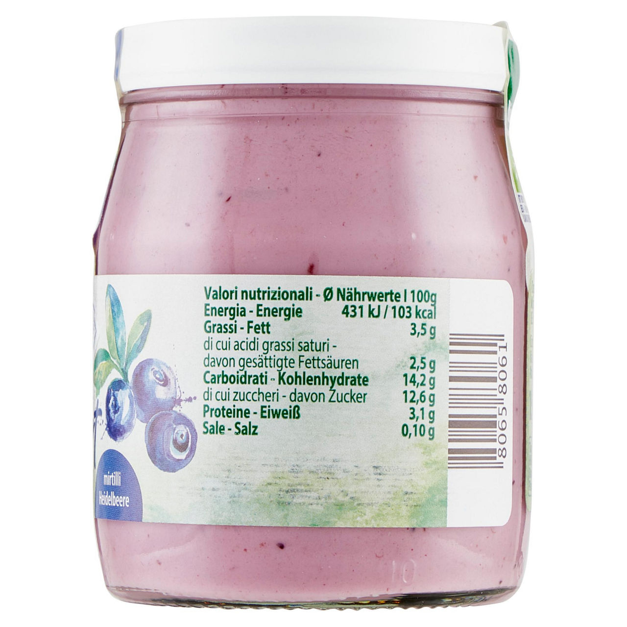 Yogurt da Latte Fieno bio al mirtillo 150 gr - Immagine 51