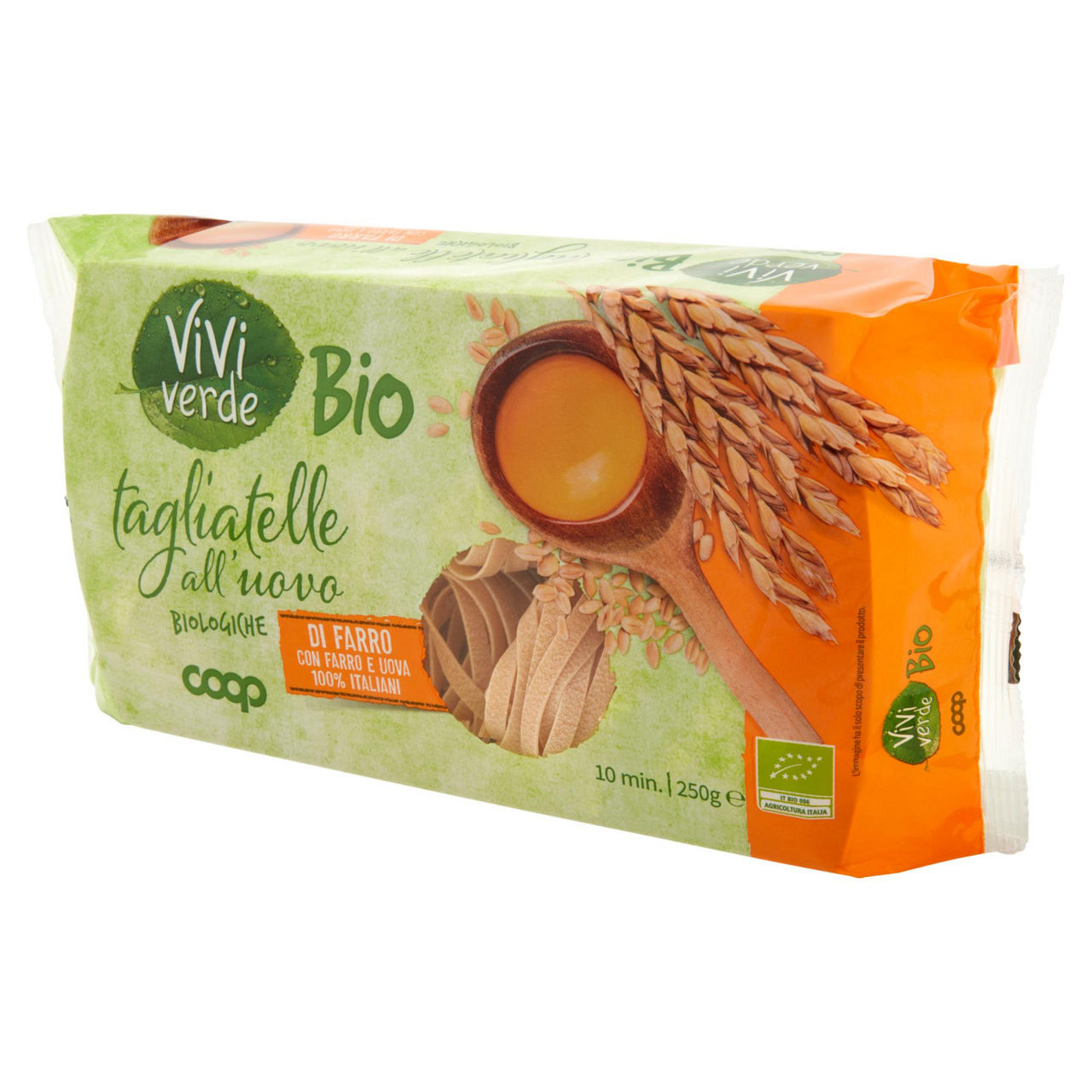 Tagliatelle pasta all'uovo di farro bio 250 gr - Immagine 11