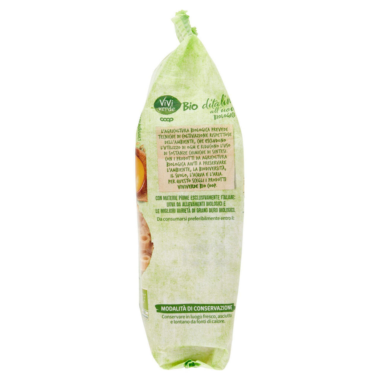 Ditalini pasta all'uovo bio 250 gr - Immagine 11