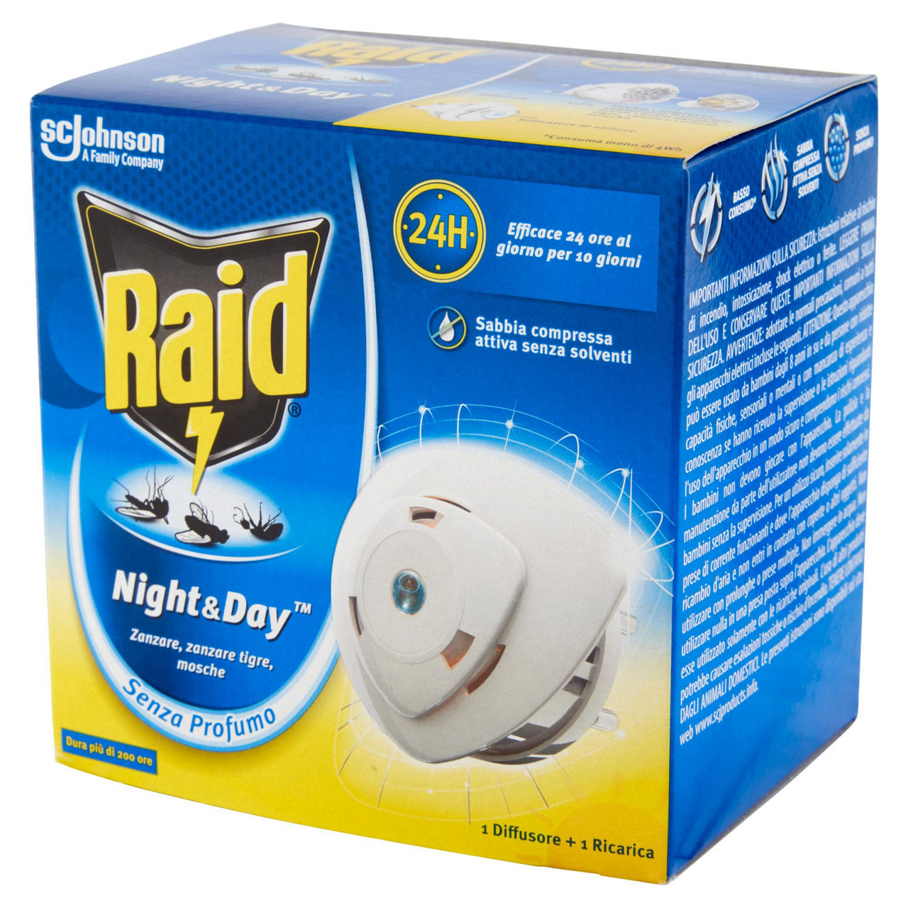 Insetticida a sabbia compessa Night&Day con ricarica 2 pz - Immagine 41