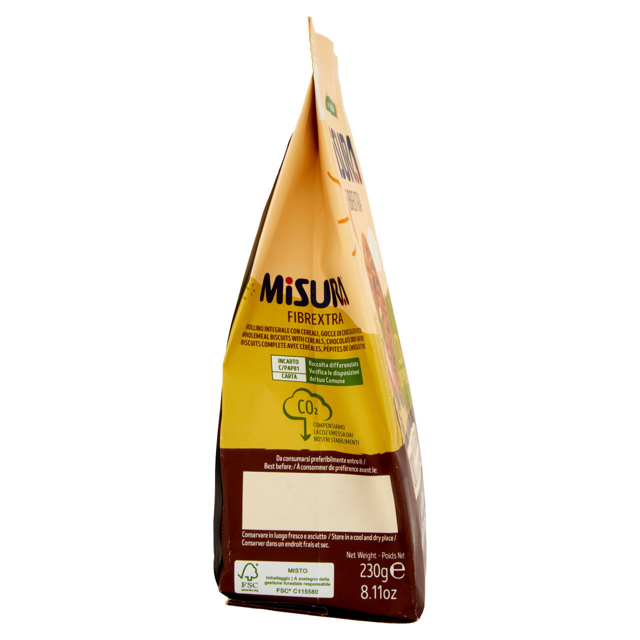 Biscotti muesli cereali cioccolato e frutta 230 gr - Immagine 11