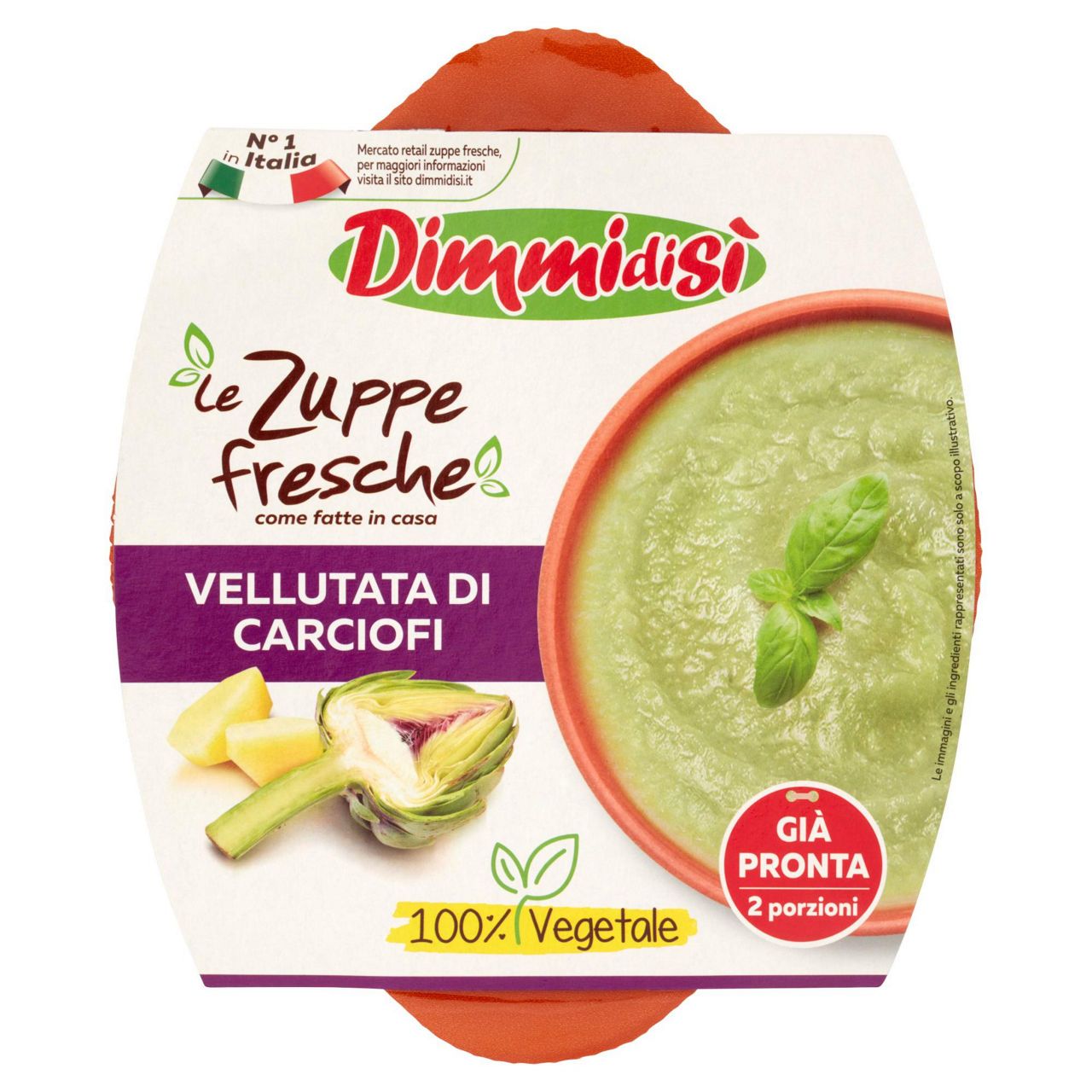 Zuppa di carciofi 620 gr - Immagine 01