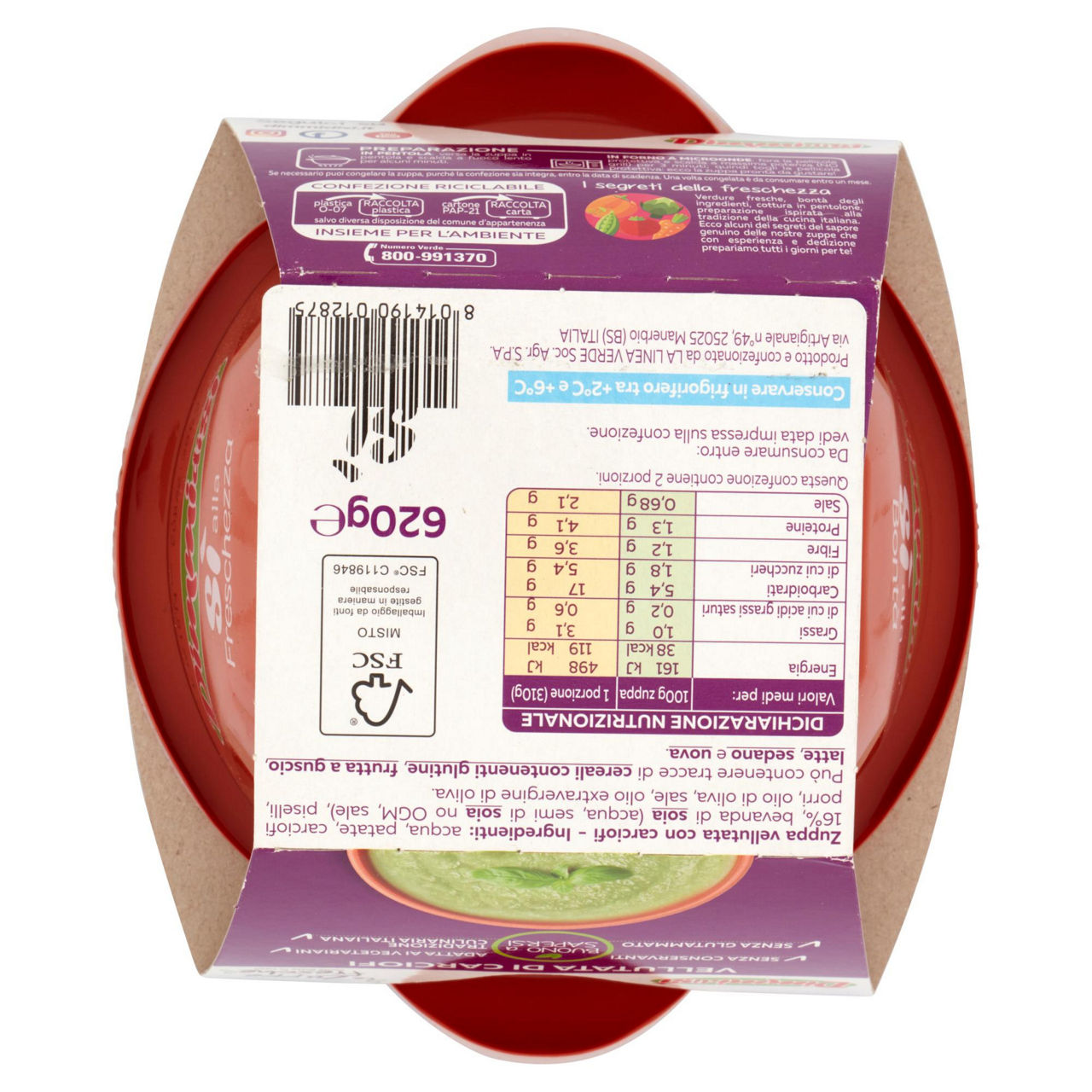 Zuppa di carciofi 620 gr - Immagine 41
